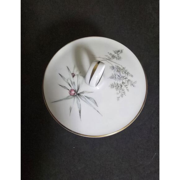 Vintage 1976 Royal Worcester Secret Garden Lidded Fine Bone China Bowl England - Picture 4 of 7